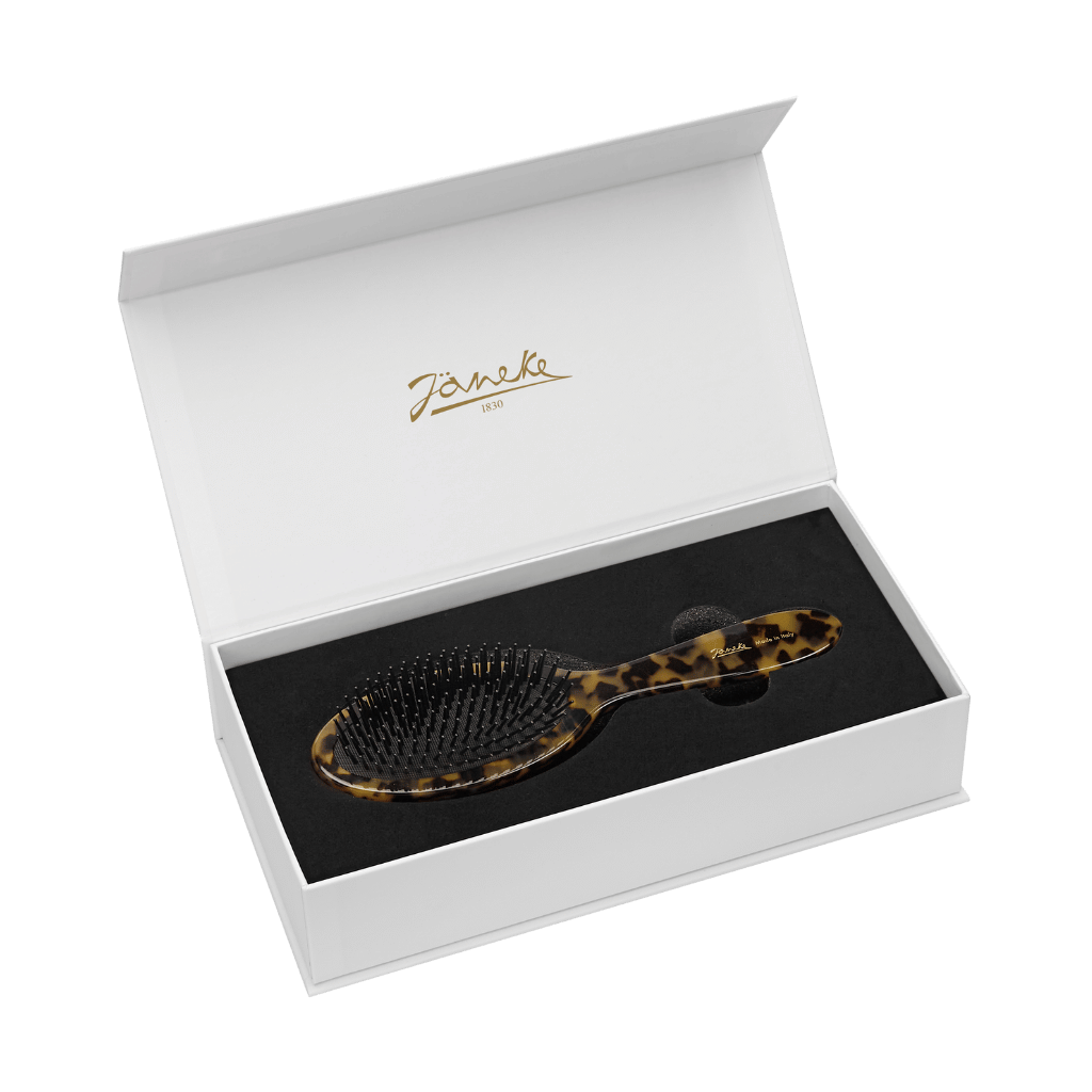 Janeke Tokyo Pneumatic Hair Brush – Detangling Brush Gift Set