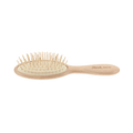 Janeke Large Oval Wooden Brush – Anti-Static Beech Wood Brush with Wood Pins
