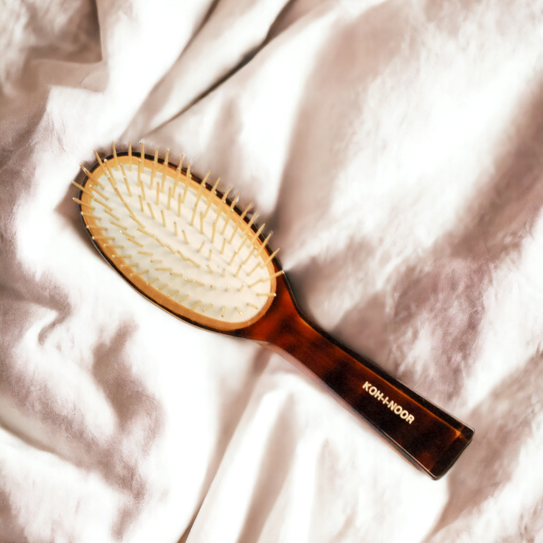 Jaspè Pneumatic Hair Brush - Synthetic Pins for Thick & Coarse Hair